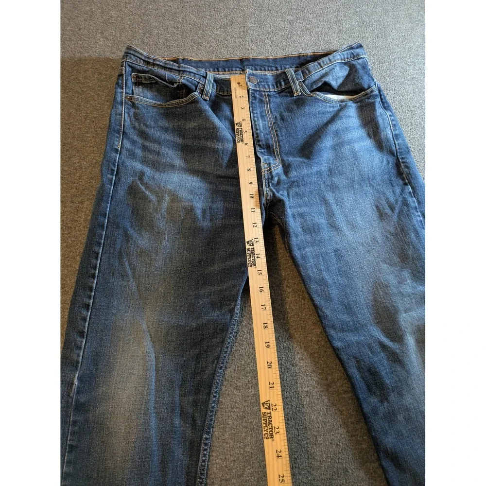 Levi's Jeans Mens 505 Regular Fit Straight Leg Blue 38x32 Vintage Style 80s‎